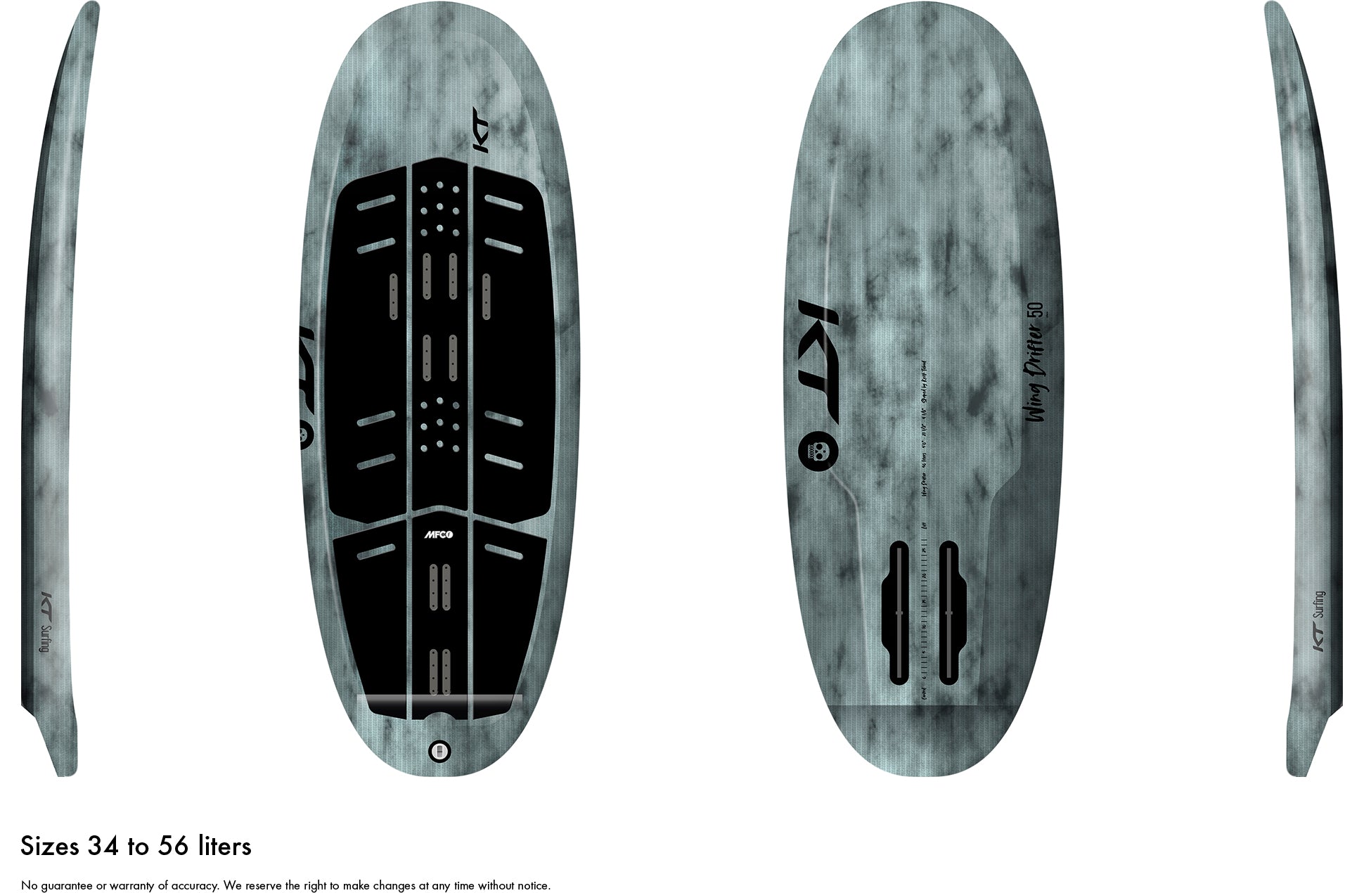出産祝いなども豊富 KT Wing Center Pro Foil Wing – board Drifter ボード
