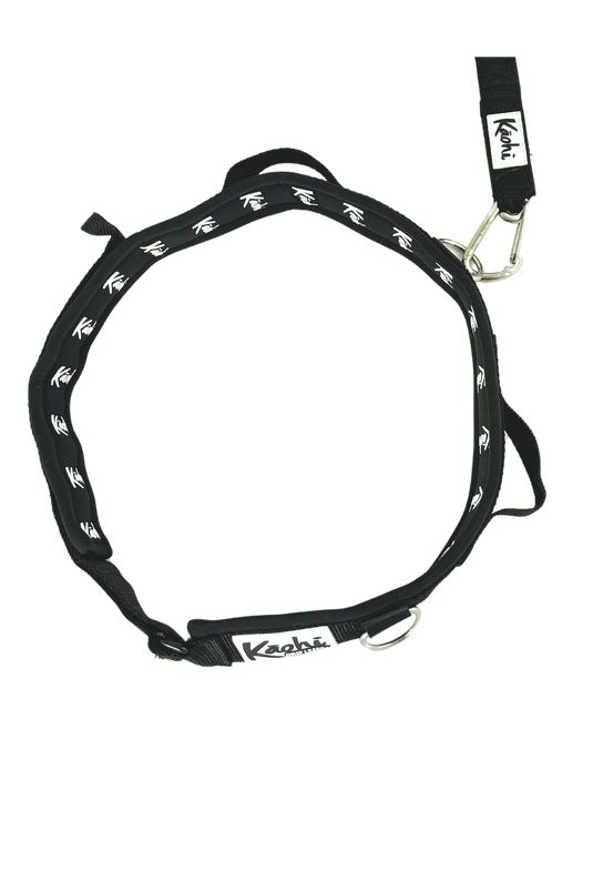 Kaohi Padded Black Belt™ Waist Belt