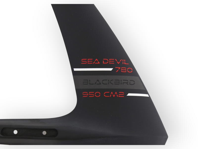 Load image into Gallery viewer, Sea Devil 780 Blackbird - Sabfoil Hydrofoil Front Wing
