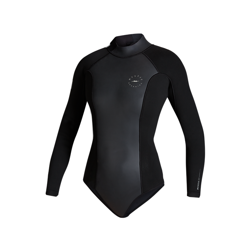 Load image into Gallery viewer, Mystic Sway Longarm Super Shorty 2/2mm Bzip Women 'Black Serie' 2022
