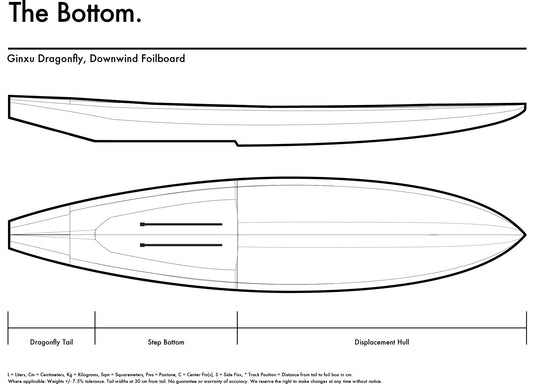 KT Ginxu Dragonfly Downwind Foilboard