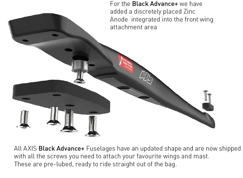 Load image into Gallery viewer, AXIS Black Ultrashort Advance+ Fuselage
