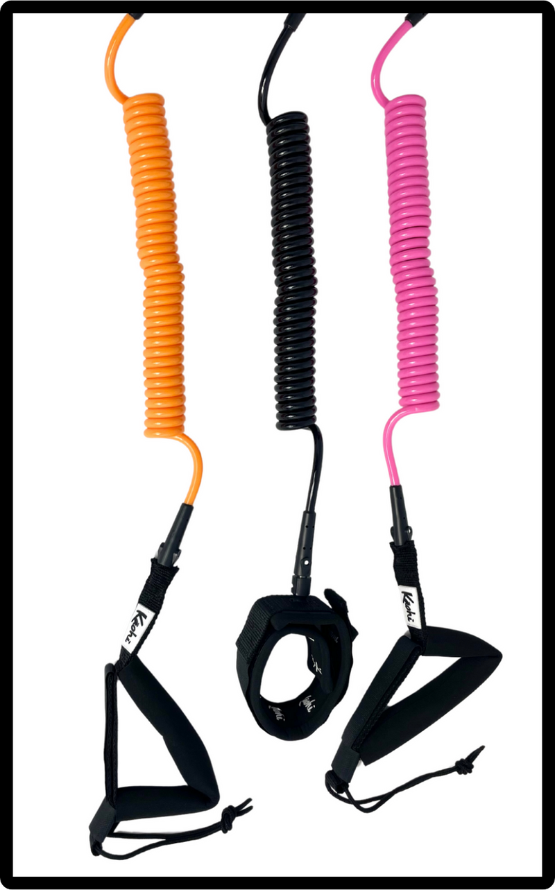 Load image into Gallery viewer, Kāohi GRIP Leash™ - Continuous Coil 8 mm
