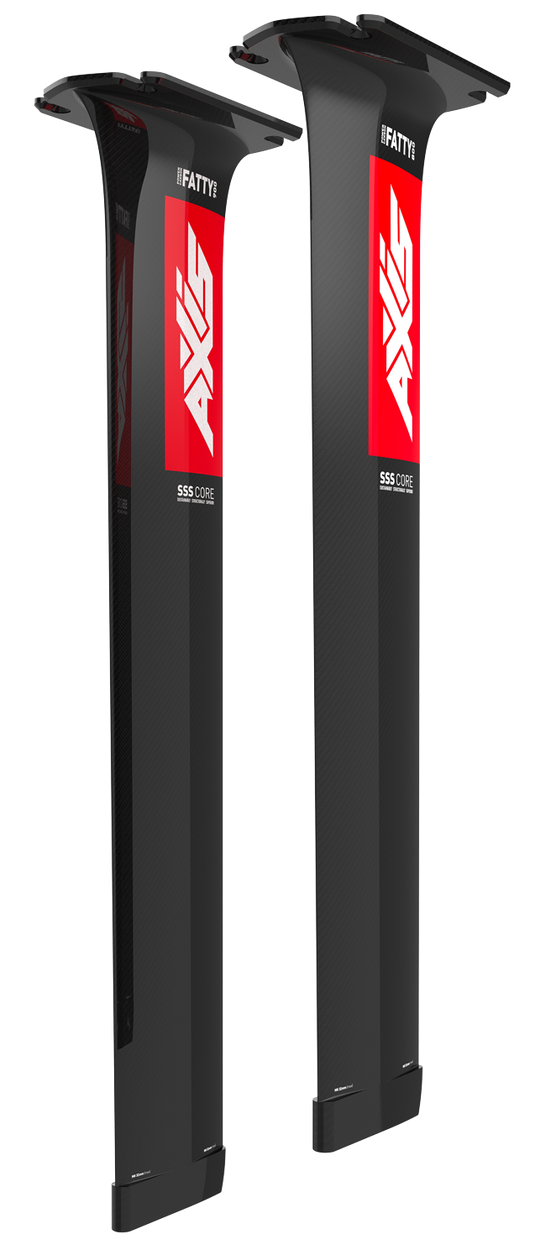 AXIS Power Carbon FATTY Mast & Base Plate 90