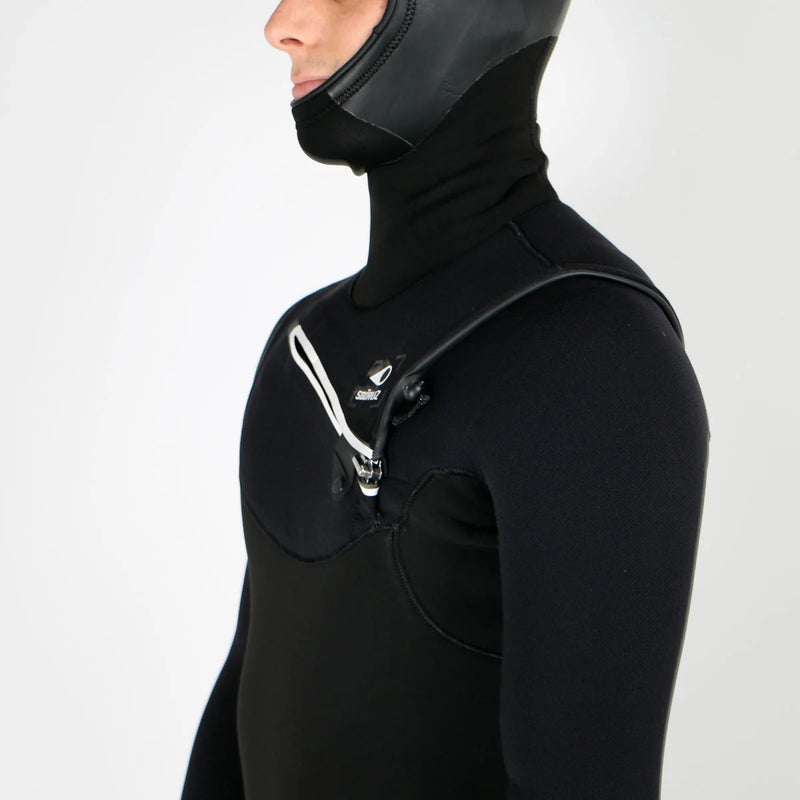 Load image into Gallery viewer, SOORUZ - GURU+ 5/4/3 CHEST ZIP HOOD WETSUIT
