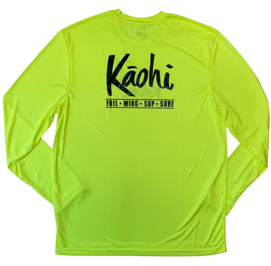 Kāohi High Viz Rash Guard - Long Sleeve