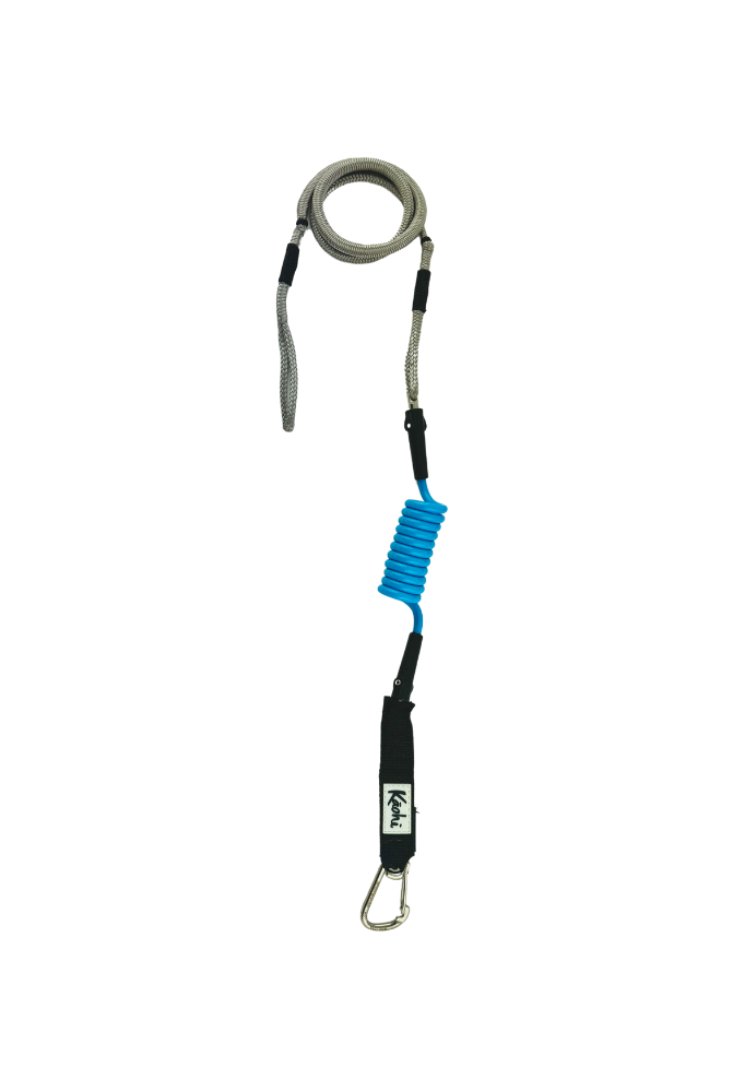 Load image into Gallery viewer, INVIZ Leash XL - Hybrid for Downwind Foiling - 45" Dyneema Cord

