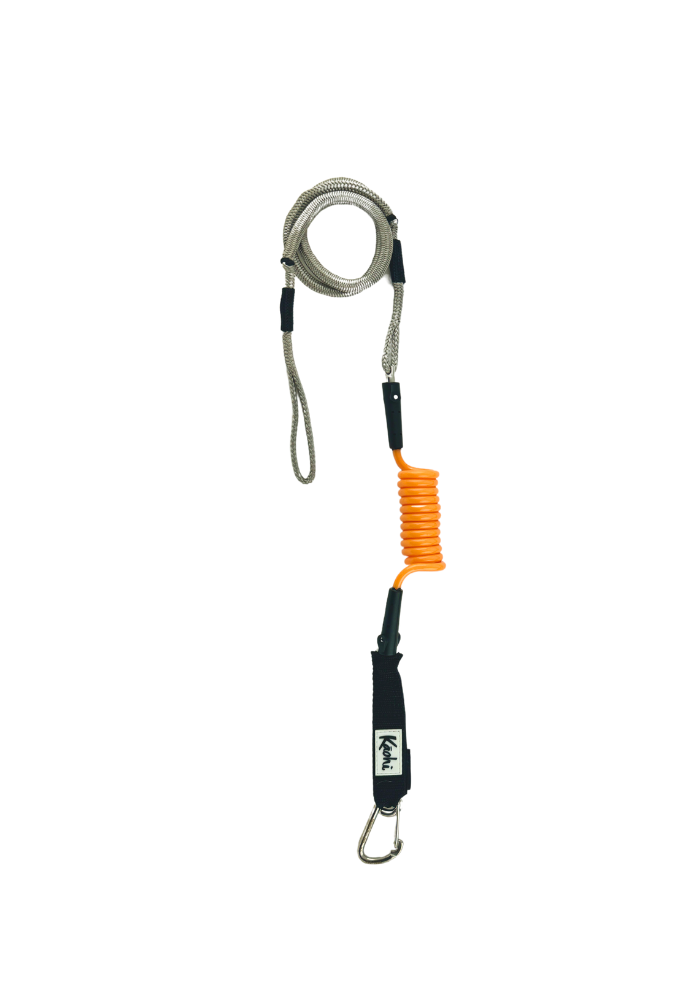 Load image into Gallery viewer, INVIZ Leash XL - Hybrid for Downwind Foiling - 45" Dyneema Cord
