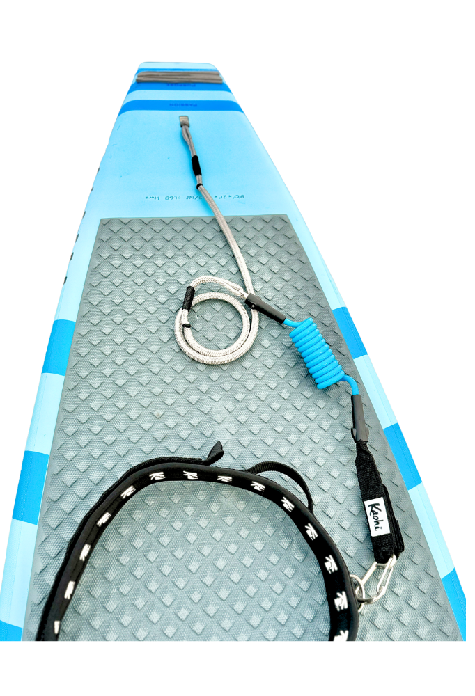 Load image into Gallery viewer, INVIZ Leash XL - Hybrid for Downwind Foiling - 45" Dyneema Cord
