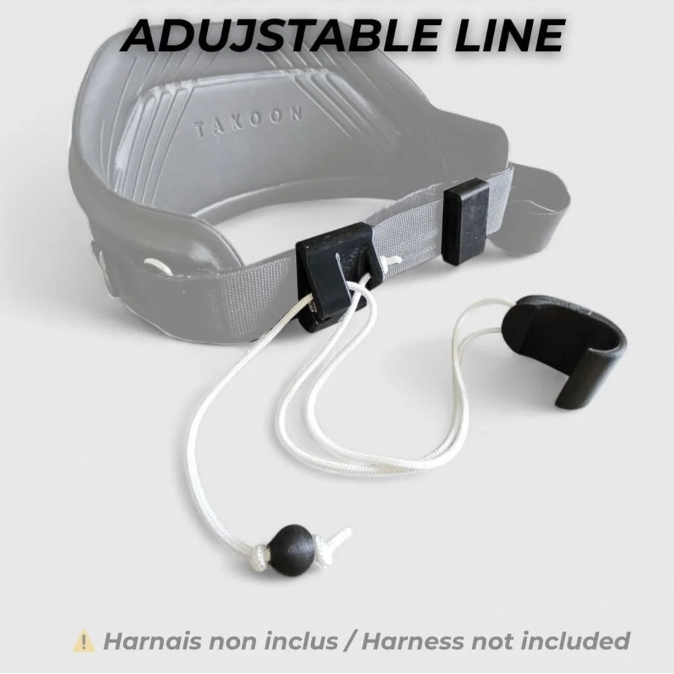 PARAWING adjustable harness line – Wing Foil Pro Center