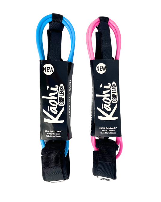 Kāohi GRIP Leash™ - Straight 8 mm SUP and Surf