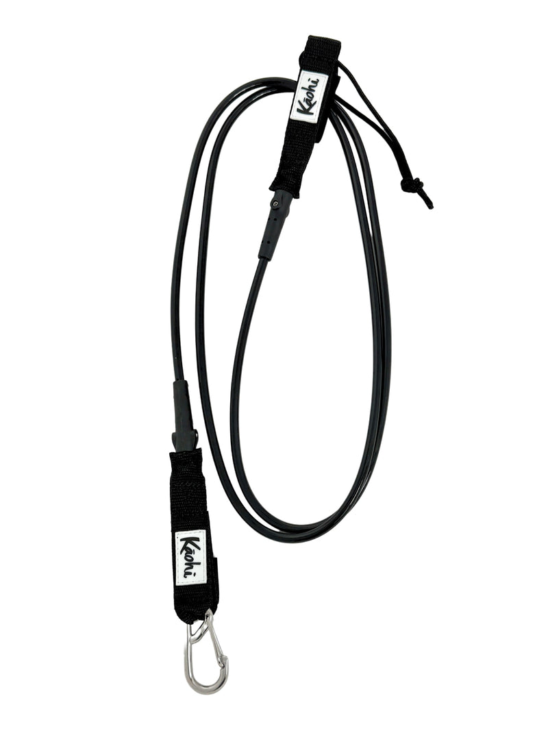 Load image into Gallery viewer, Parawing Straight Leash with Carabiner Connection
