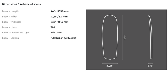 SABFOIL TORPEDO 110L