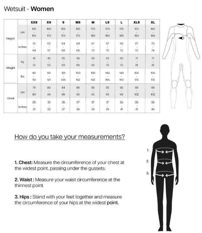 Load image into Gallery viewer, SOORUZ - DIVINE 5/4/3 BACK ZIP WETSUIT
