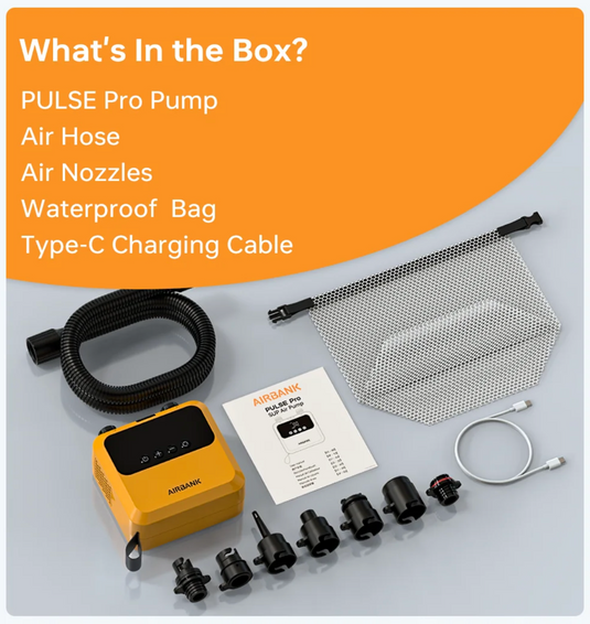 AIRBANK PULSE Pro Rechargeable Pump