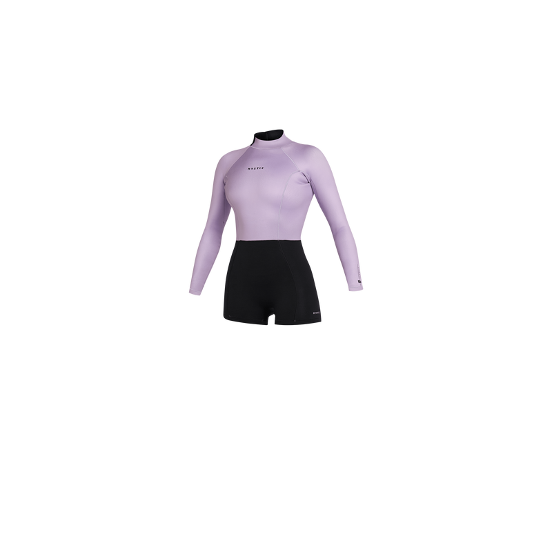 Load image into Gallery viewer, Mystic Lunar Longarm Shorty 2/2mm Bzip Women 2024
