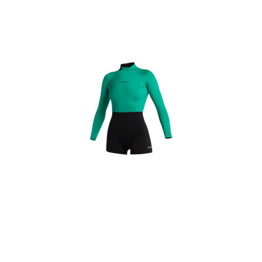 Mystic Lunar Longarm Shorty 2/2mm Bzip Women 2024