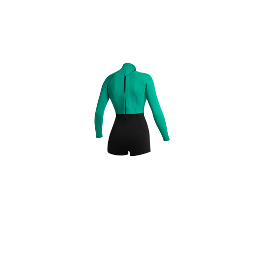 Mystic Lunar Longarm Shorty 2/2mm Bzip Women 2024