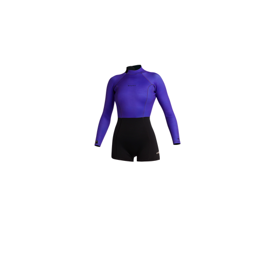 Mystic Lunar Longarm Shorty 2/2mm Bzip Women 2024