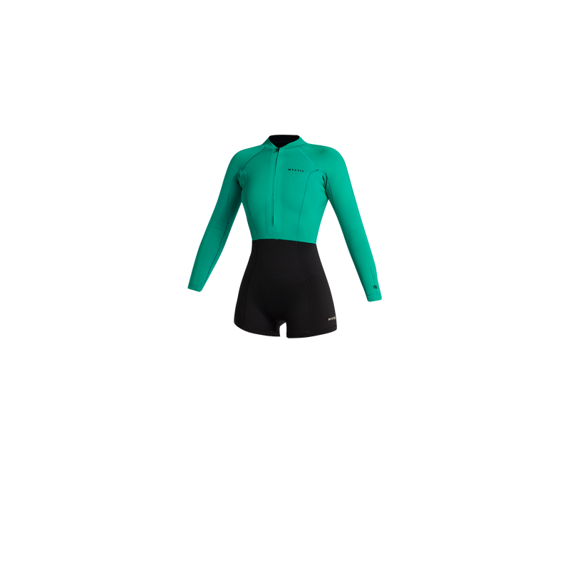 Chargez l'image dans la visionneuse de la galerie, Mystic Lunar Longarm Shorty 2/2mm Fzip Women 2024

