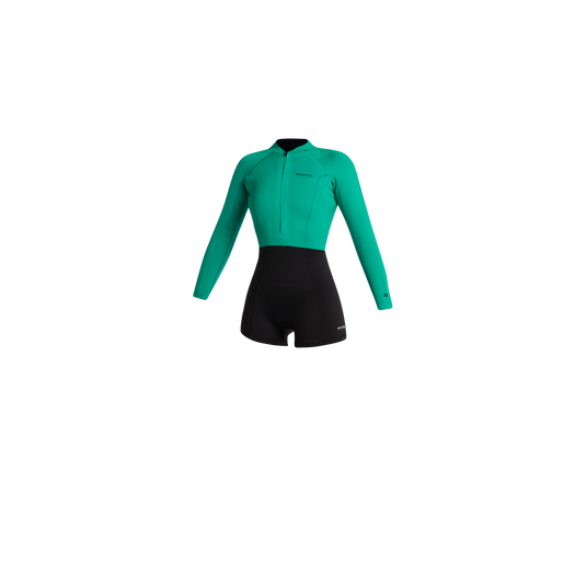 Mystic Lunar Longarm Shorty 2/2mm Fzip Women 2024