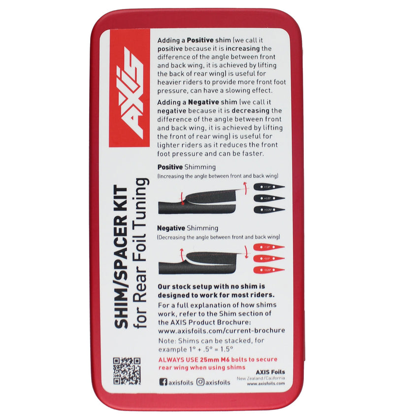 Load image into Gallery viewer, AXIS Shim/Spacer Kit for Rear Wing
